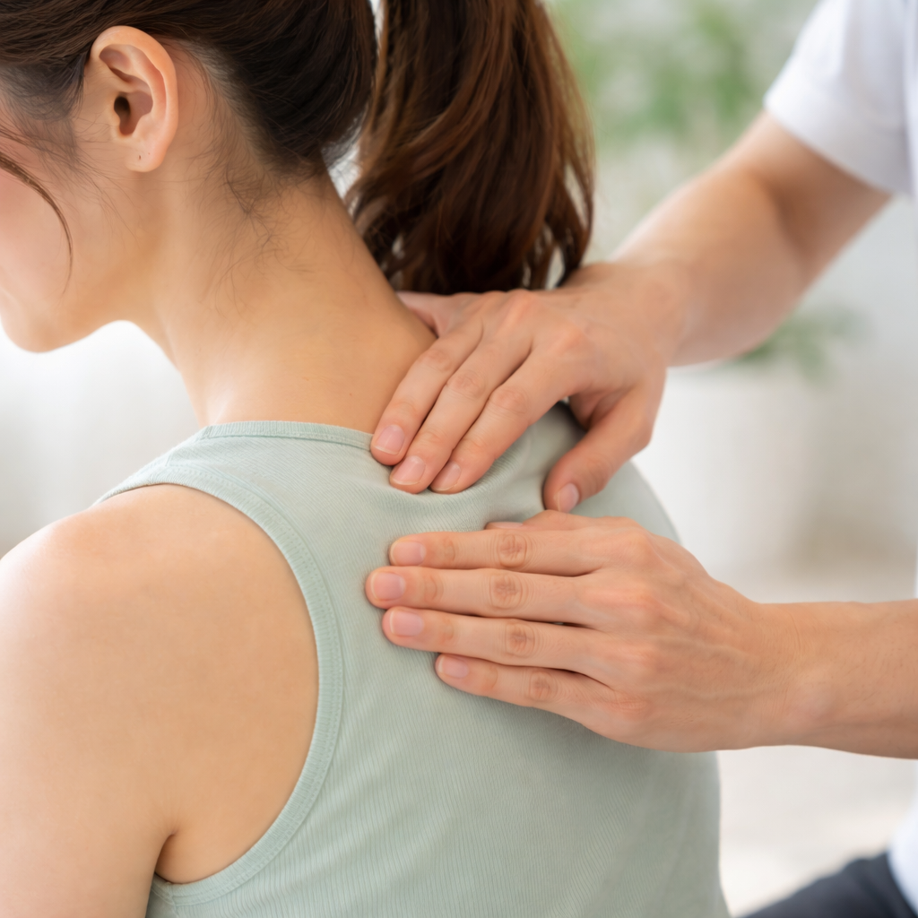 プロの手による施術